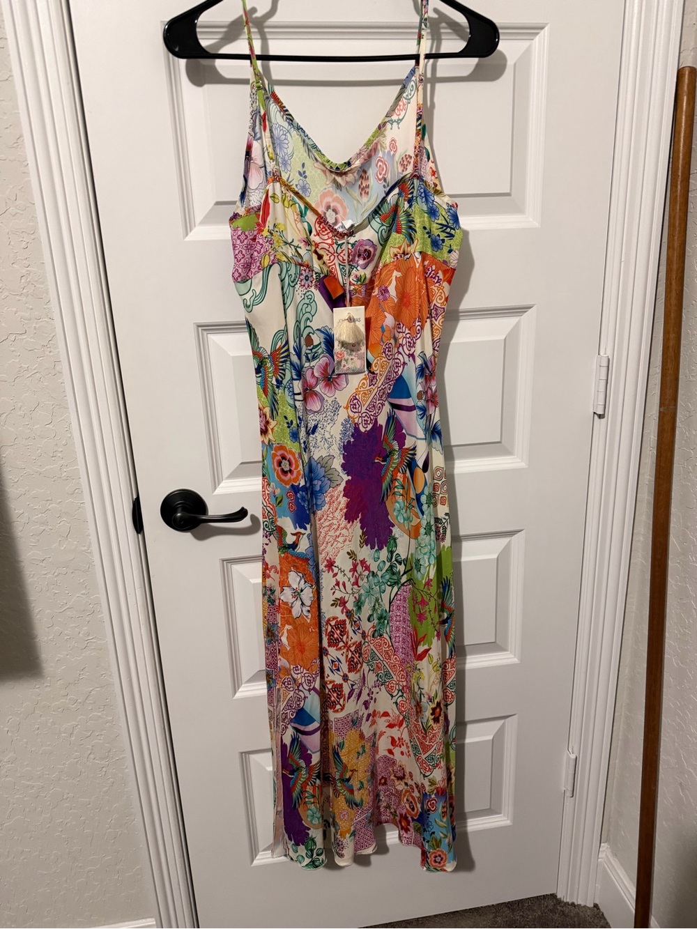Johnny Was Gigianna Slip Dress: McDreamer Print - Picture 4 of 7